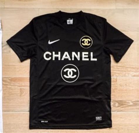 chanel voetbalshirt|chanel tee shirt blouses.